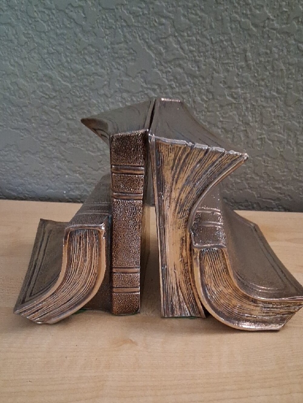 Antique Brass Bookend Set $43 Firm - Picture 8 of 10